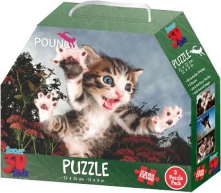 3D Puzzle Koťata 3v1 - obrázek 1