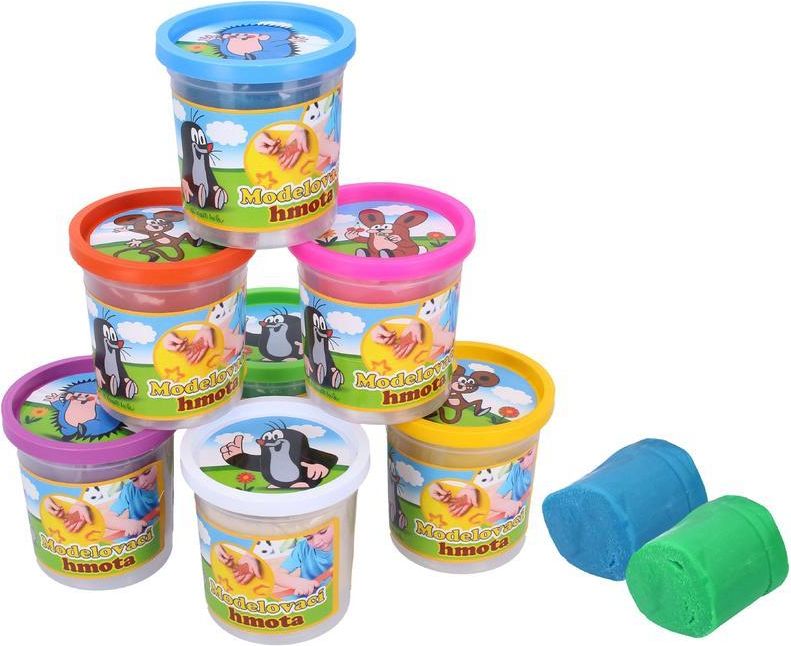 Wiky Wiky Modelína Doh Krtek 140 g - obrázek 1