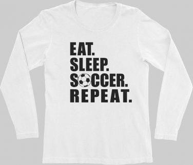 KIDSBEE Chlapecké bavlněné tričko Soccer - bílé - obrázek 1