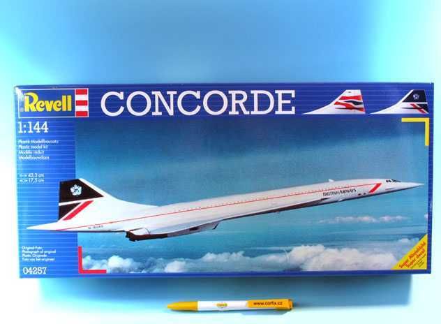 REVELL Plastic ModelKit letadlo 04257 - Concorde "British Airways" (1:144) - obrázek 1