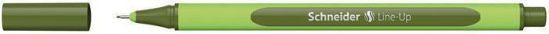 Fineliner "Line-Up", Olive zelená, 0,4 mm, SCHNEIDER - obrázek 1