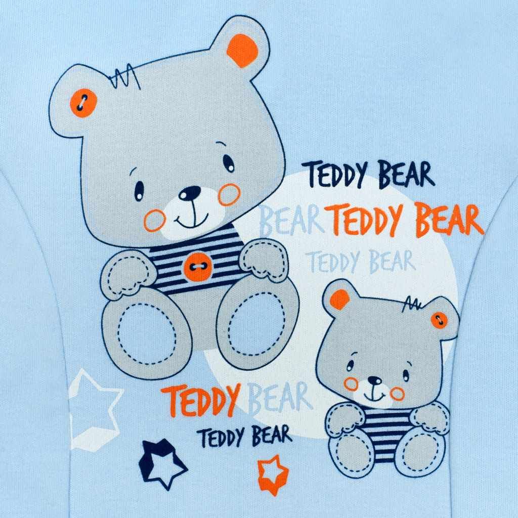 Kojenecké dupačky New Baby teddy modré 68 (4-6m) - obrázek 2