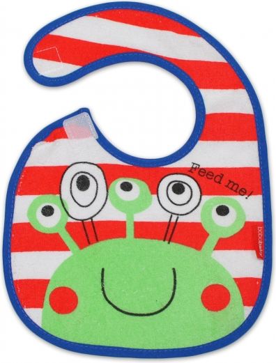 BOBO BABY BOBO BABY Dvouvrstvý froté bryndáček - krab - obrázek 1