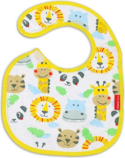 BOBO BABY BOBO BABY Dvouvrstvý froté bryndáček - safari - obrázek 1