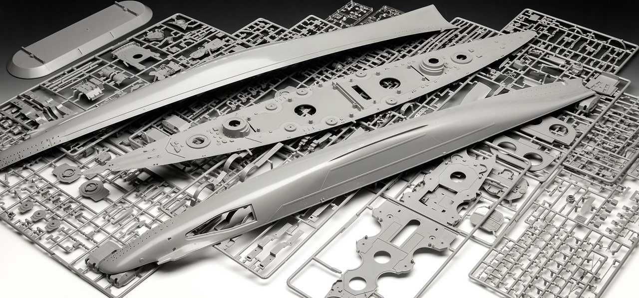 REVELL Plastic ModelKit loď Limited Edition 05160 - Tirpitz (Platinum Edition) (1:350) - obrázek 14