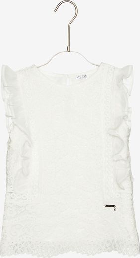 Top dětský Guess | Bílá | Dívčí | 8 let - obrázek 1