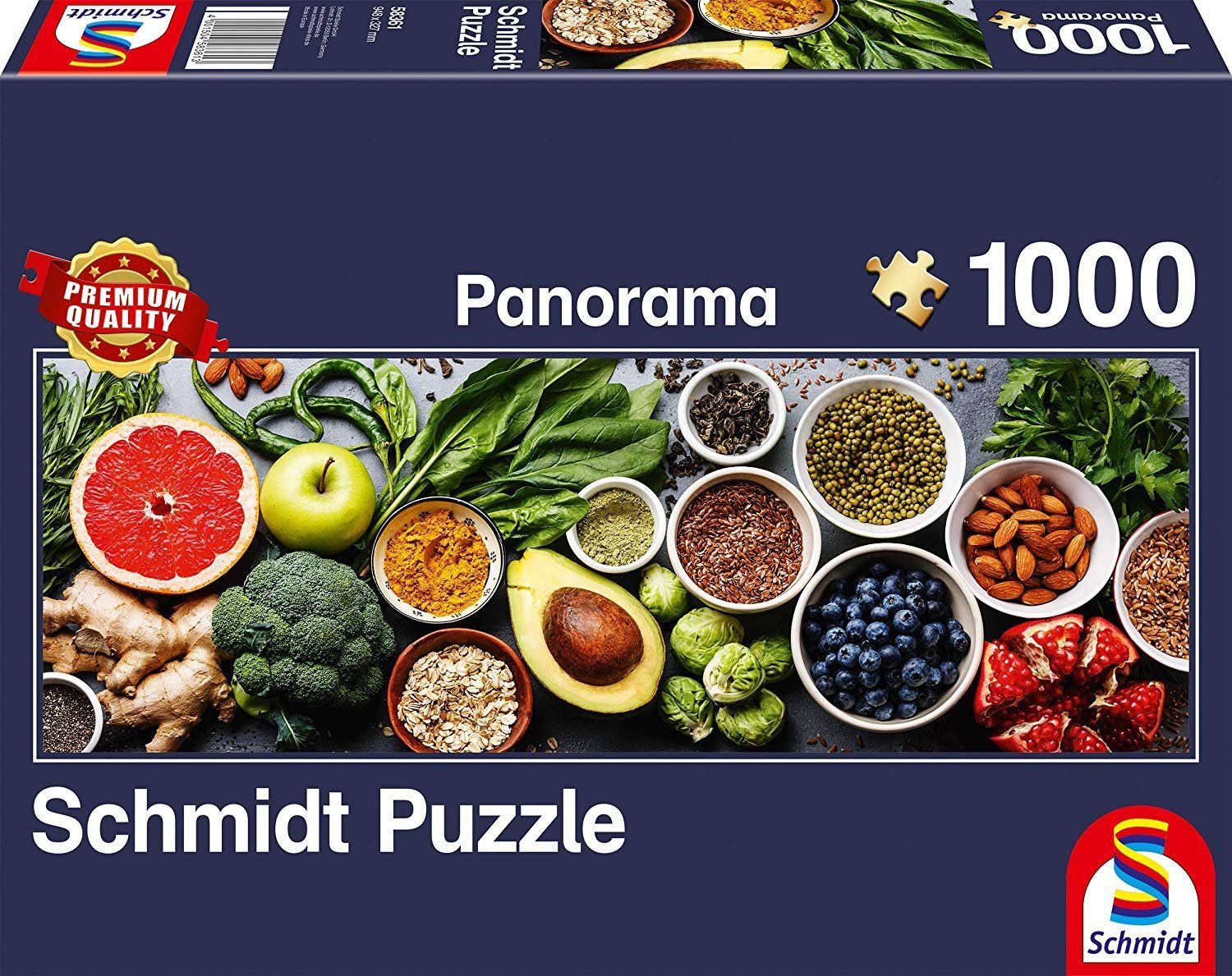SCHMIDT Panoramatické puzzle Na kuchyňském stole 1000 dílků - obrázek 2