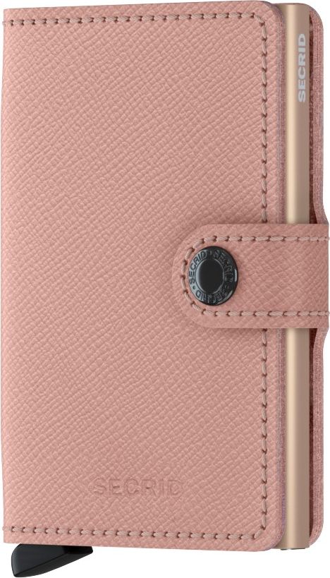 Secrid speciální kožená peněženka Mini Wallet Crisple Rose Floral - obrázek 2
