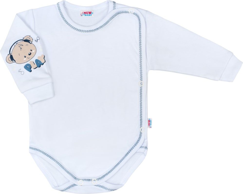 Soupravička 4-dílná New Baby Medvídek Play 62 (3-6m) - obrázek 4