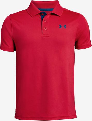 Performance Polo triko dětské Under Armour | Červená | Chlapecké | M - obrázek 1