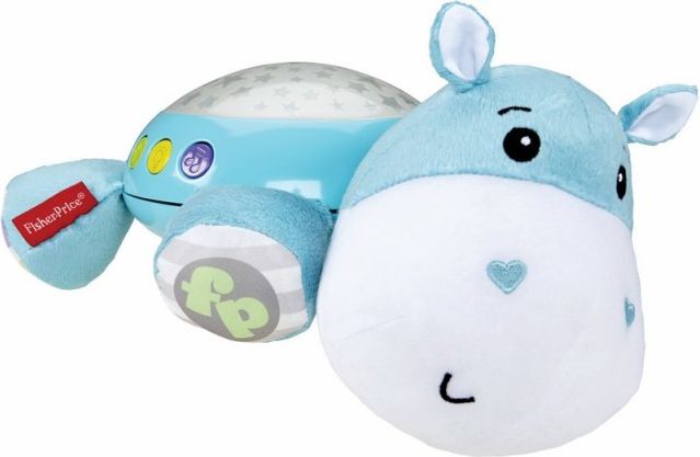 Fisher Price Plyšový hrošík projektor na zeď - obrázek 1