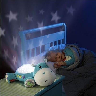 Fisher Price Plyšový hrošík projektor na zeď - obrázek 3