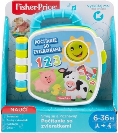 Fisher Price POČÍTÁNÍ SE ZVÍŘÁTKY Slovenština - obrázek 1