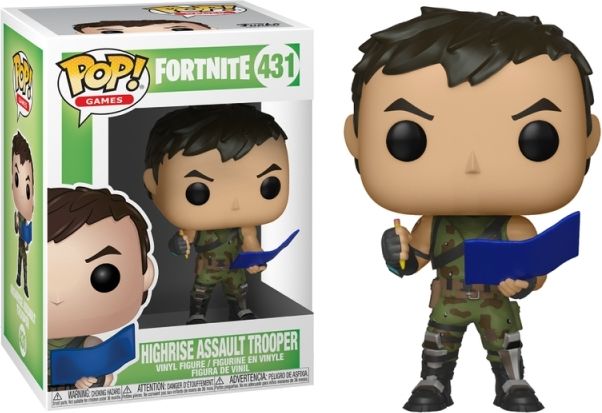 Funko POP Games: Fortnite - Highrise Assault Trooper - obrázek 1