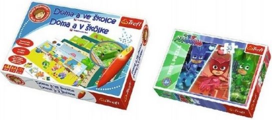 Trefl Malý objevitel Doma a ve školce s magickým perem + Puzzle 30 dílků grátis - obrázek 1