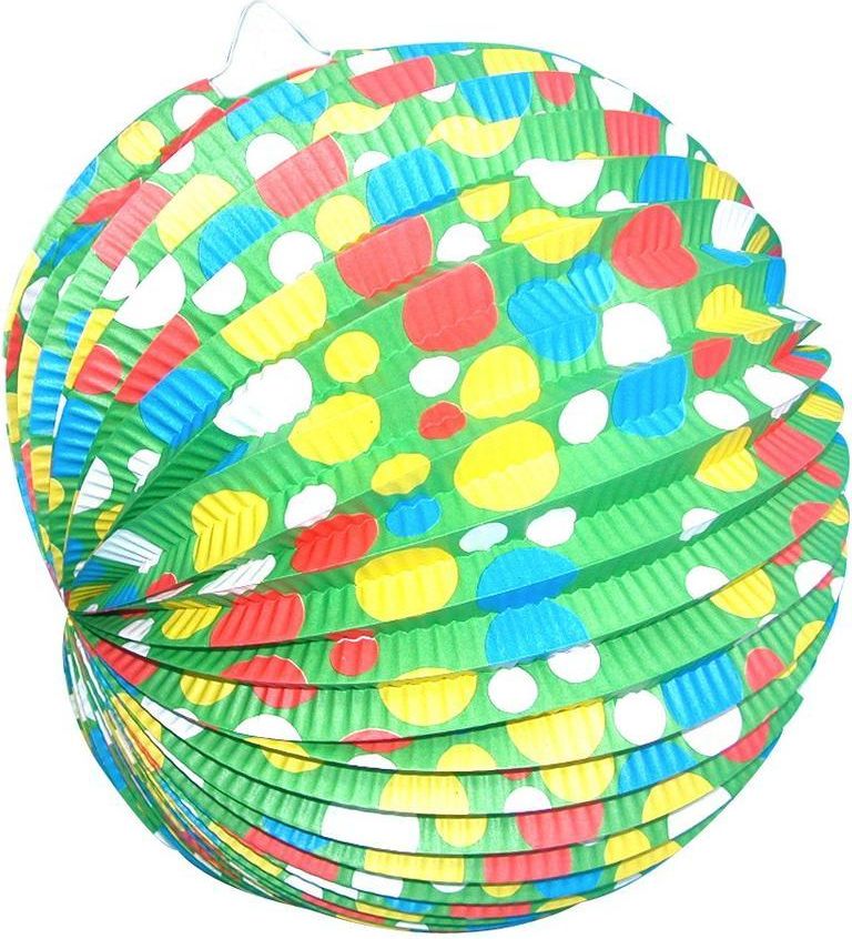 Wiky Wiky Lampion koule 30cm, 5 vzorů - obrázek 3