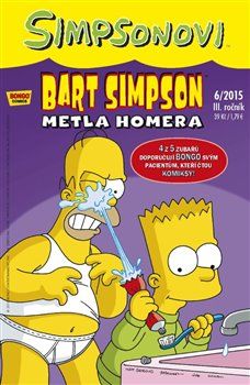 Bart Simpson 6/2015: Metla Homera - Matt Groening - obrázek 1