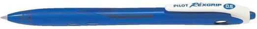 Kuličkové pero "Rexgrip", modré tělo, 0,21mm, modrá, PILOT - obrázek 1