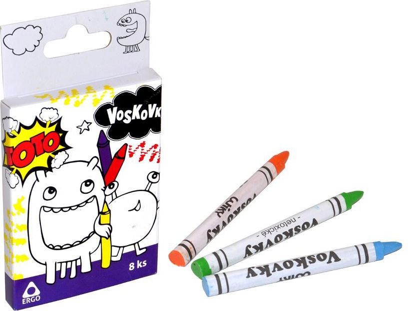 TOTO Voskovky ERGO 8 ks - obrázek 1