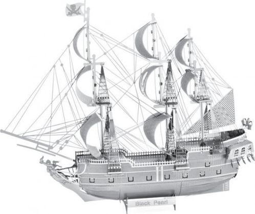 METAL EARTH 3D puzzle Black Pearl - Černá Perla (ICONX) - obrázek 1