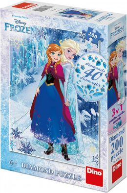 Dino Frozen: sesterská láska 200 dílků - obrázek 1