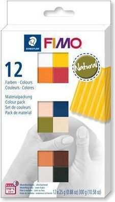 FIMO® soft sada 12 barev 25 g NATURAL - obrázek 1