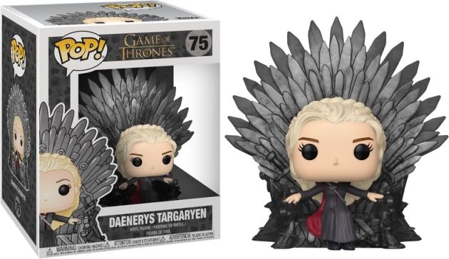 Funko POP Deluxe: GOT S10 - Daenerys Sitting on Throne - obrázek 1