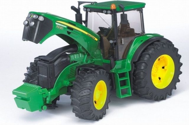 Bruder 3054 Traktor John Deere 7930 s přepravníkem na dřevo - obrázek 4