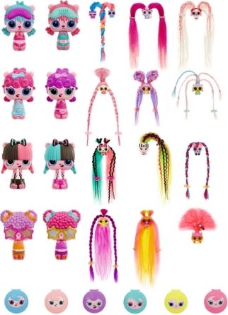 Pop Pop Hair Surprise 3-in-1 Pops, Sidekick - obrázek 1