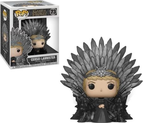 Funko POP Deluxe: Game of Thrones S10 - Cersei Lannister Sitting on Iron Throne - obrázek 1
