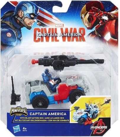 Captain America - Figurka s vozidlem - obrázek 2
