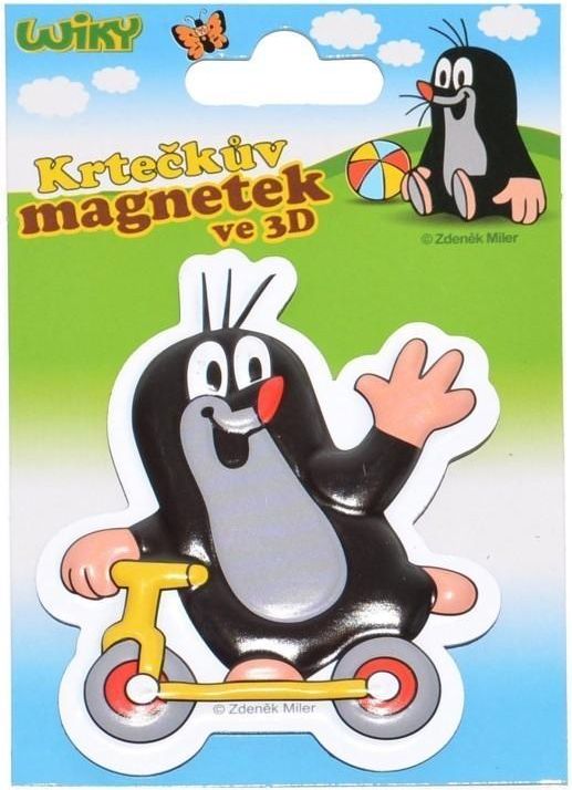 Wiky Wiky Magnet 3D Krtek 7,5cm /3 druhy - obrázek 1