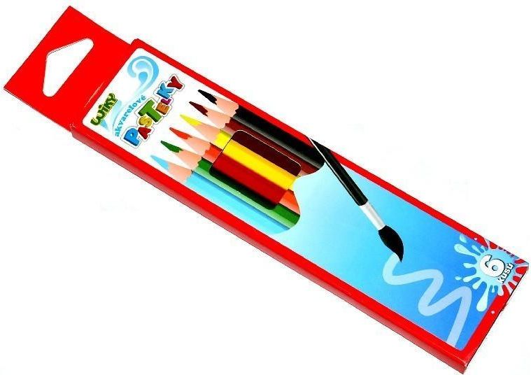 Wiky Wiky Pastelky akvarel 6ks - obrázek 1
