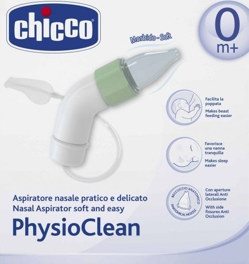 Chicco Odsávačka nosní PhysioClean 1 ks - obrázek 1