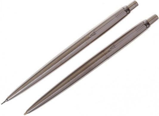 Kuličkové pero a mechanické tužka "Jotter", set, v krabičce, nerezová ocel, PARKER, box 2 ks - obrázek 1