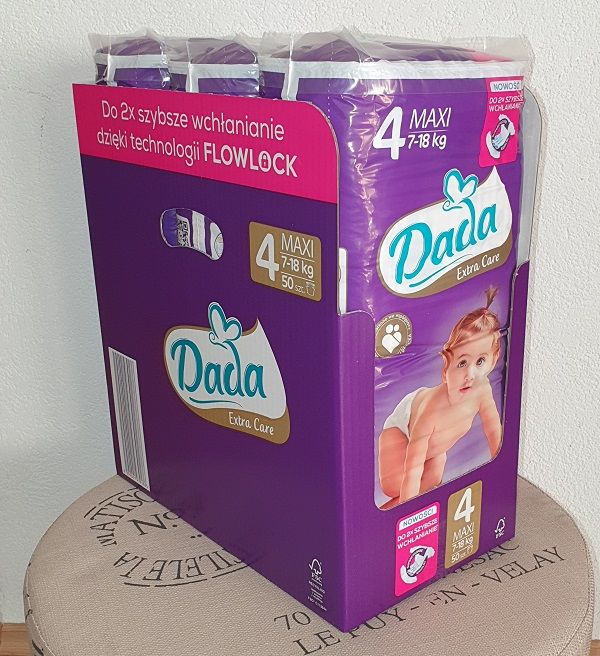 DADA PREMIUM COMFORT FIT 4 7-18KG 50KS - obrázek 2