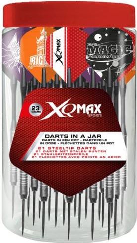 XQ MAX Sada XQMax šipek v pastové krabičce 21 ks - 23g - obrázek 1