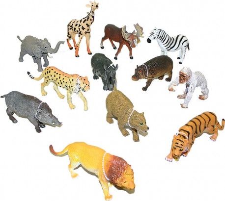Zvířata divoká 13 - 20 cm - obrázek 1