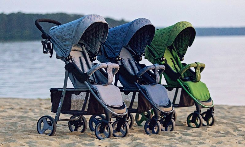 Sportovní kočárek 4Baby Rapid Unique Navy - obrázek 2