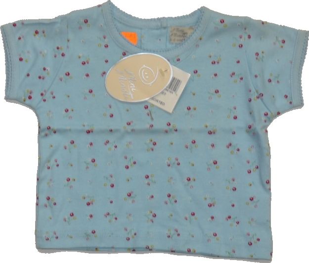 Dětské tričko s krátkým rukávem, Mini Minoti vel.3-6měsíců - obrázek 1