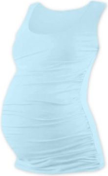 Těhotenský top JOHANKA - sv. modrá, Velikosti těh. moda S/M - obrázek 1