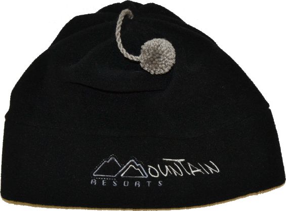 Dětská zimní čepice, Mountan, černá, Výprodej - obrázek 1