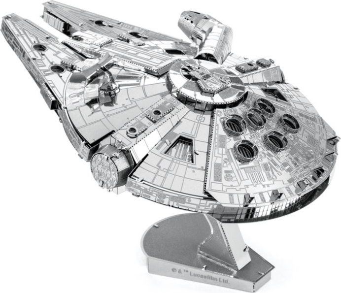 METAL EARTH 3D puzzle Star Wars: Millenium Falcon (ICONX) - obrázek 5