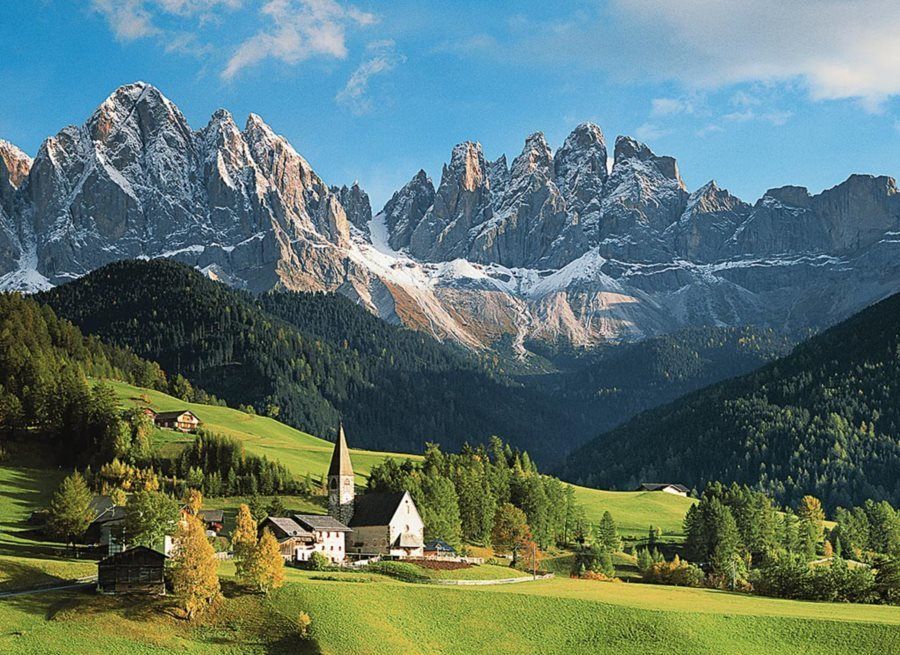 RAVENSBURGER Puzzle Dolomity, Itálie 1500 dílků - obrázek 1