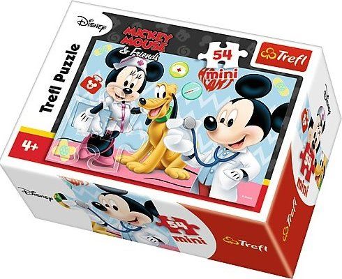 TREFL Puzzle Mickey Mouse: U lékaře 54 dílků - obrázek 1