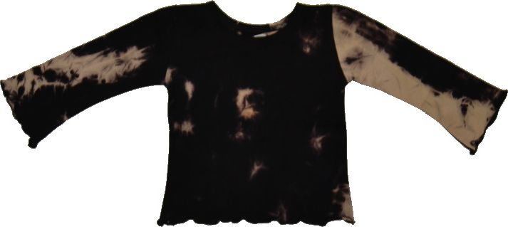 Dívčí tričko, batikované, velikost 86  Výprodej - obrázek 1