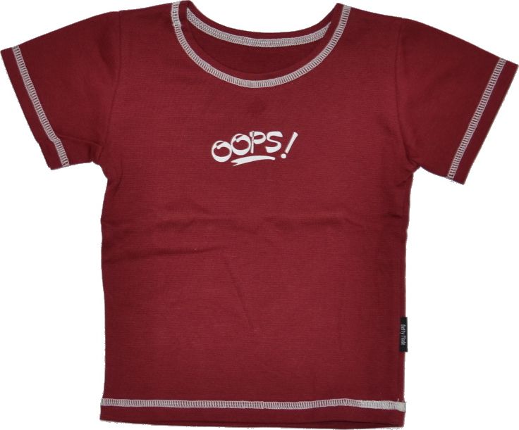 Dětské elastické tričko s krátkým rukávem Betty Mode OOPS velikost 116 Výprodej - obrázek 1