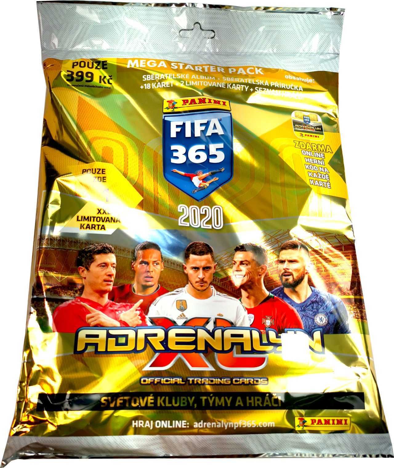 PANINI FIFA 365 2019/2020 - ADRENALYN - starter set - obrázek 2