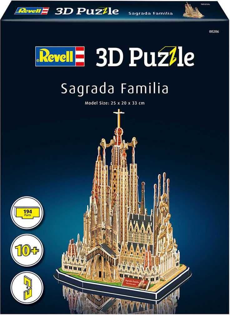 3D Puzzle REVELL 00206 - Sagrada Familia - obrázek 3