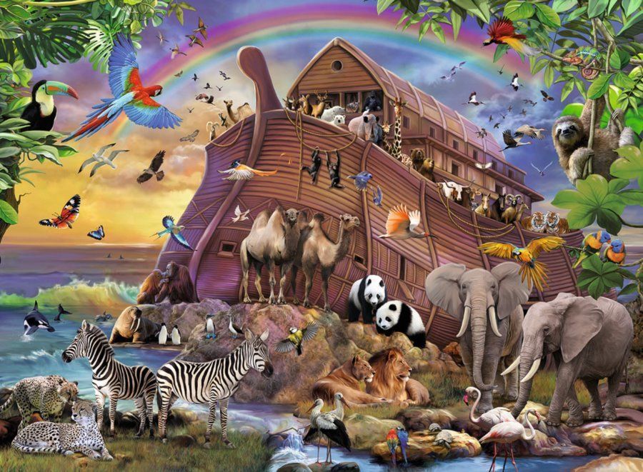 RAVENSBURGER Puzzle Archa XXL 150 dílků - obrázek 1